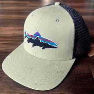 NWT Patagonia Fitz Roy Trout hat salvia green; camping & fishing gear (SLVG)